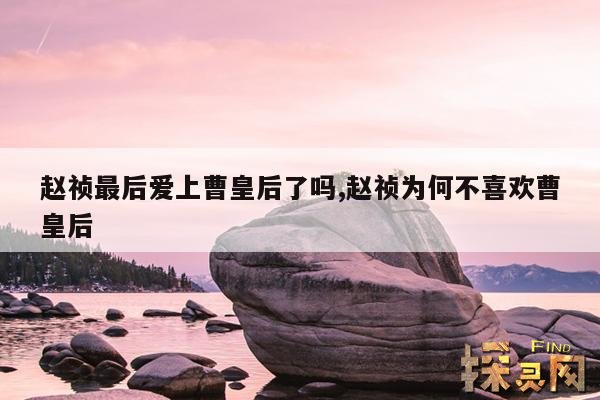 赵祯最后爱上曹皇后了吗,赵祯为何不喜欢曹皇后