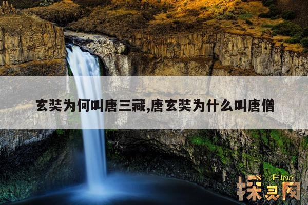 玄奘为何叫唐三藏,唐玄奘为什么叫唐僧